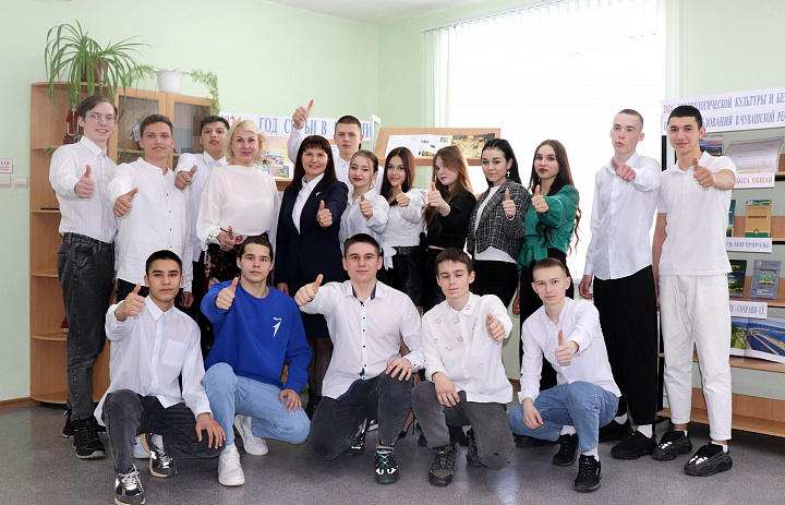 Встреча студентов с Уполномоченным по правам ребенка в Чувашской Республике